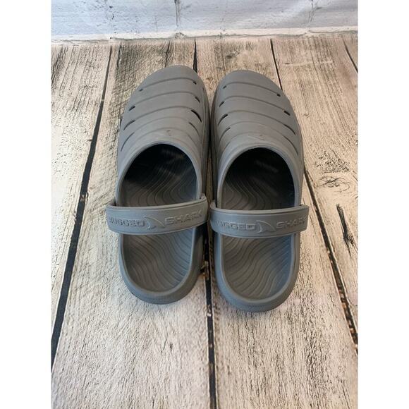 RUGGED SHARK Men’s Gray Clogs / Size: 9 - Picture 3 of 10